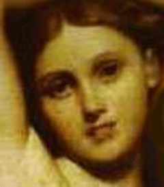 Ingres, La Source,visage f&eacute;minin