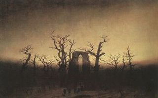 Caspar Friedrich, Abbaye, ruines