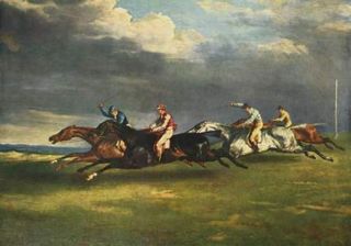 G&eacute;ricault, Le champ de course &agrave; Epsom