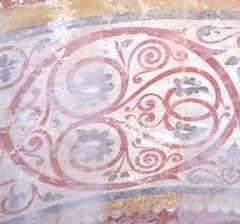 fresque, &eacute;glise de Vals