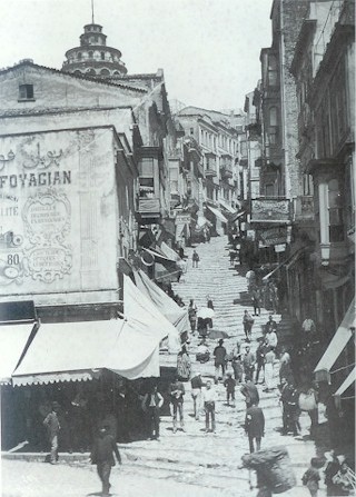 rue &agrave; Galata