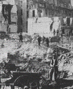 Chantier de d&eacute;molition