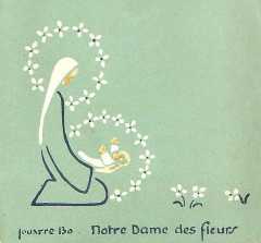 Image pieuse, Notre Dame des Fleurs