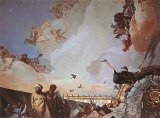 Détail du Triomphe de la Monarchie espagnole, l'explusion des Moriscos